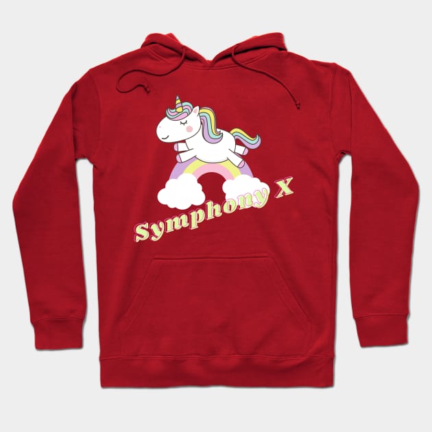 symphony x ll unicorn Hoodie by j and r